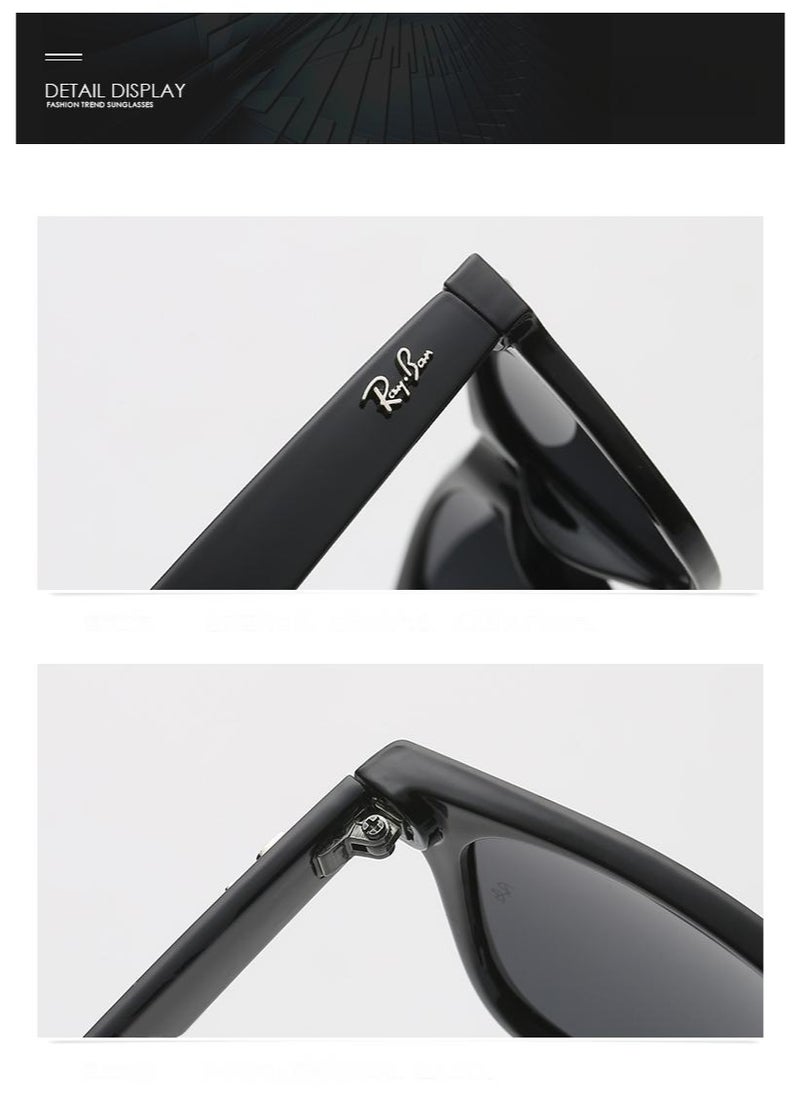 Ray-Ban Junior Ray-Ban Junior Fashion Sunglasses Black Framed with UV Lenses  - Image 3