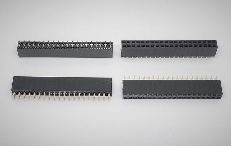 Connectors Pro 25-Pack 40P 2.54mm 0.1" Pitch PCB Female Pin Headers 2x20 Dual Rows - Image 4