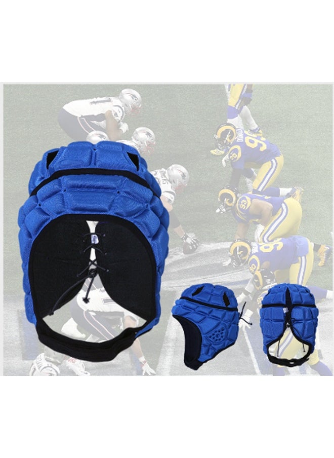 DUNISO Children's Football Helmets,Goalkeeper Helmet,Youth Football Head Guards, Scrum Caps, Goalie Football Eva Safety Anti-Collision Soft Hats, Ski And Cycling Head Guards  - Image 1