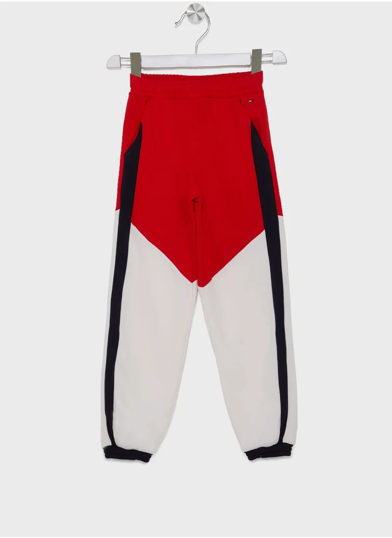 TOMMY HILFIGER Youth Colorblock Sweatpants