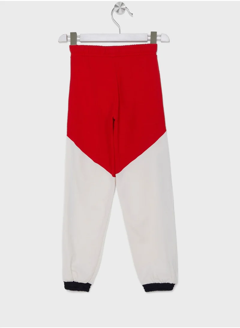 TOMMY HILFIGER Youth Colorblock Sweatpants