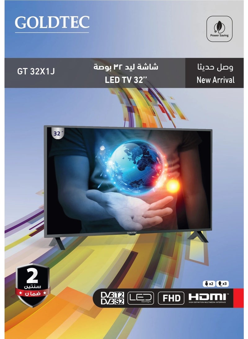 GoldTec 32 inch TV LED, High Definition (FHD), GT32X1J,Starz Play 3 months free - Image 5