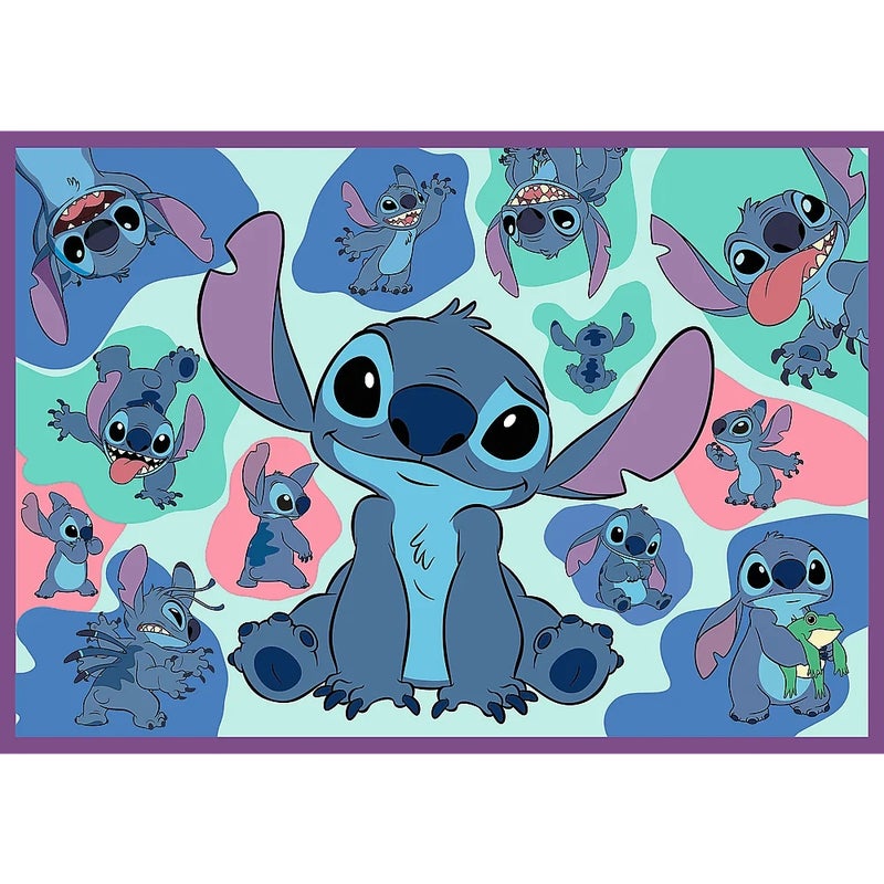 Trefl - Disney Amazing Stitch Puzzle 4x250 Pieces - 13311 - Image 2