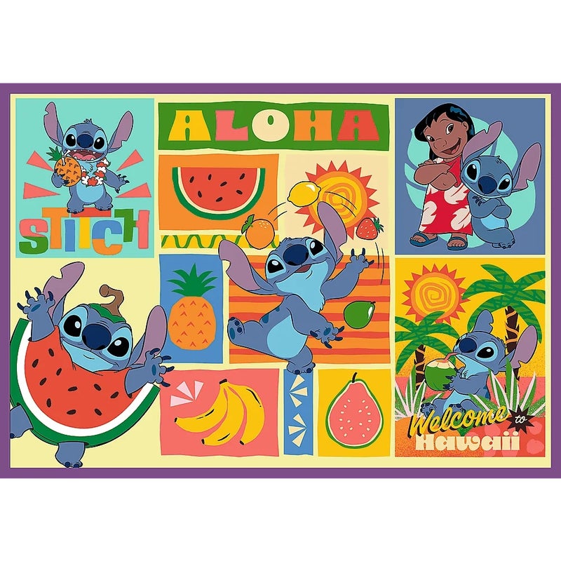 Trefl - Disney Amazing Stitch Puzzle 4x250 Pieces - 13311 - Image 3