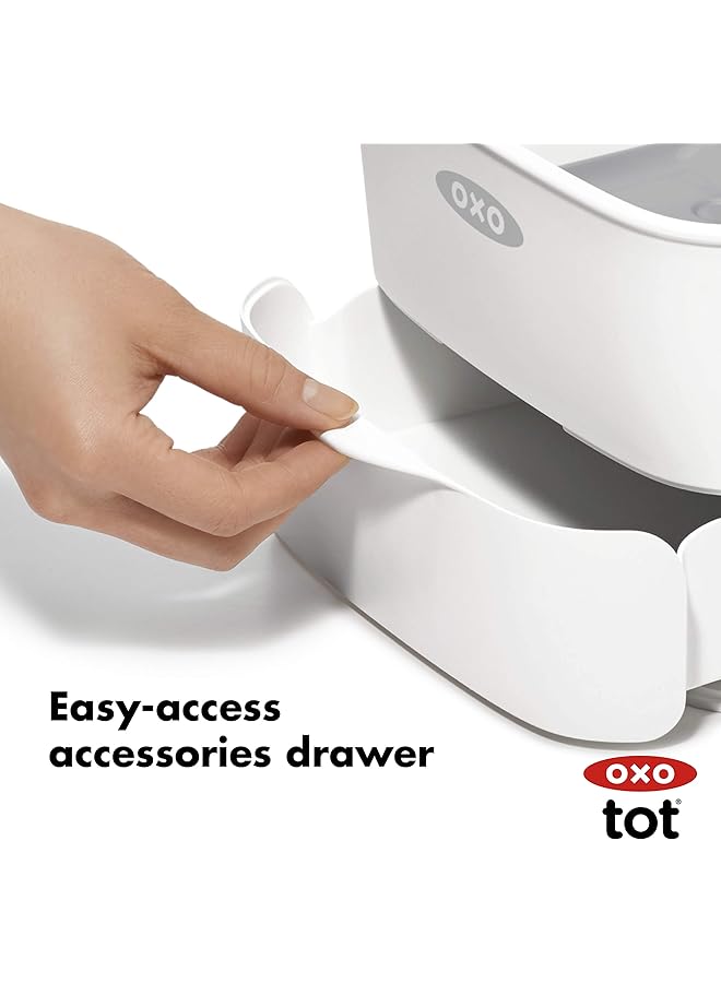 أوكسو حامل حفاضات الأطفال مع حصيرة تغيير الحفاضات - Image 5