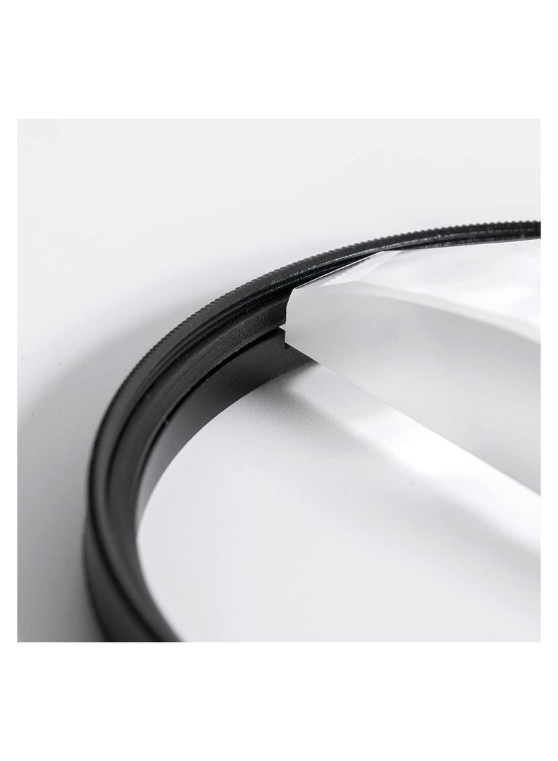 77mm Camera Lens Filter, Crystal Clear 77mm Glass Prism Camera Lens Filter - Capture Stunning Images with Variable Subjects - Essential SLR Photography Accessory (Half Blurring Effect)  - Image 2
