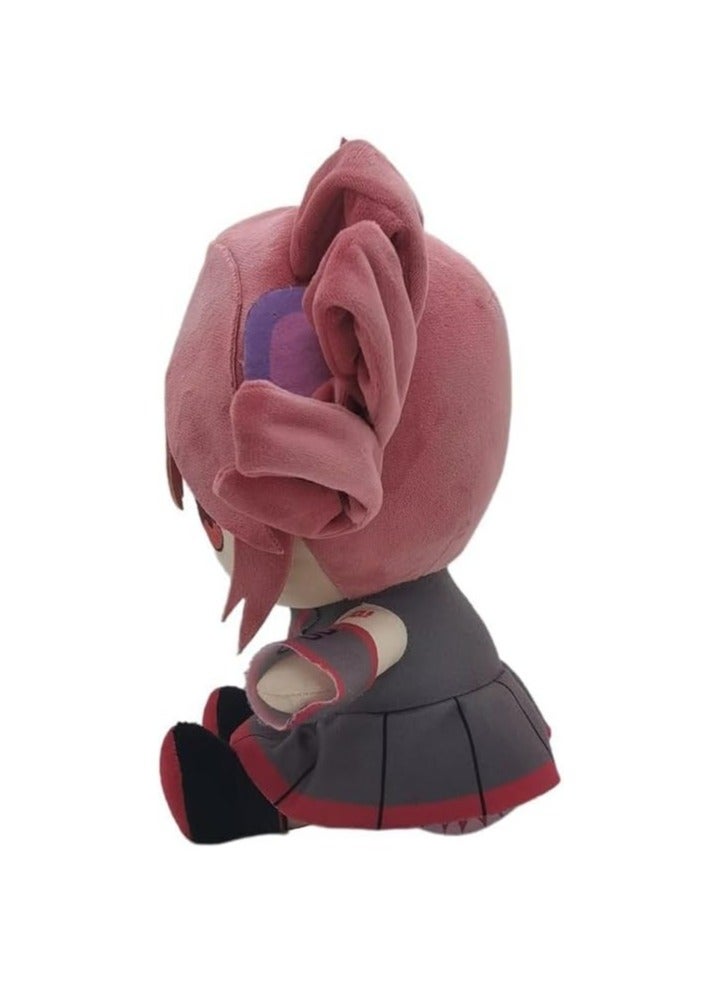 general 10-inch Kasane Teto Plush Toy, Teto Doll, Plush Doll Pillow Home Decor Virtual Character Music Soft Doll Gift - Image 3