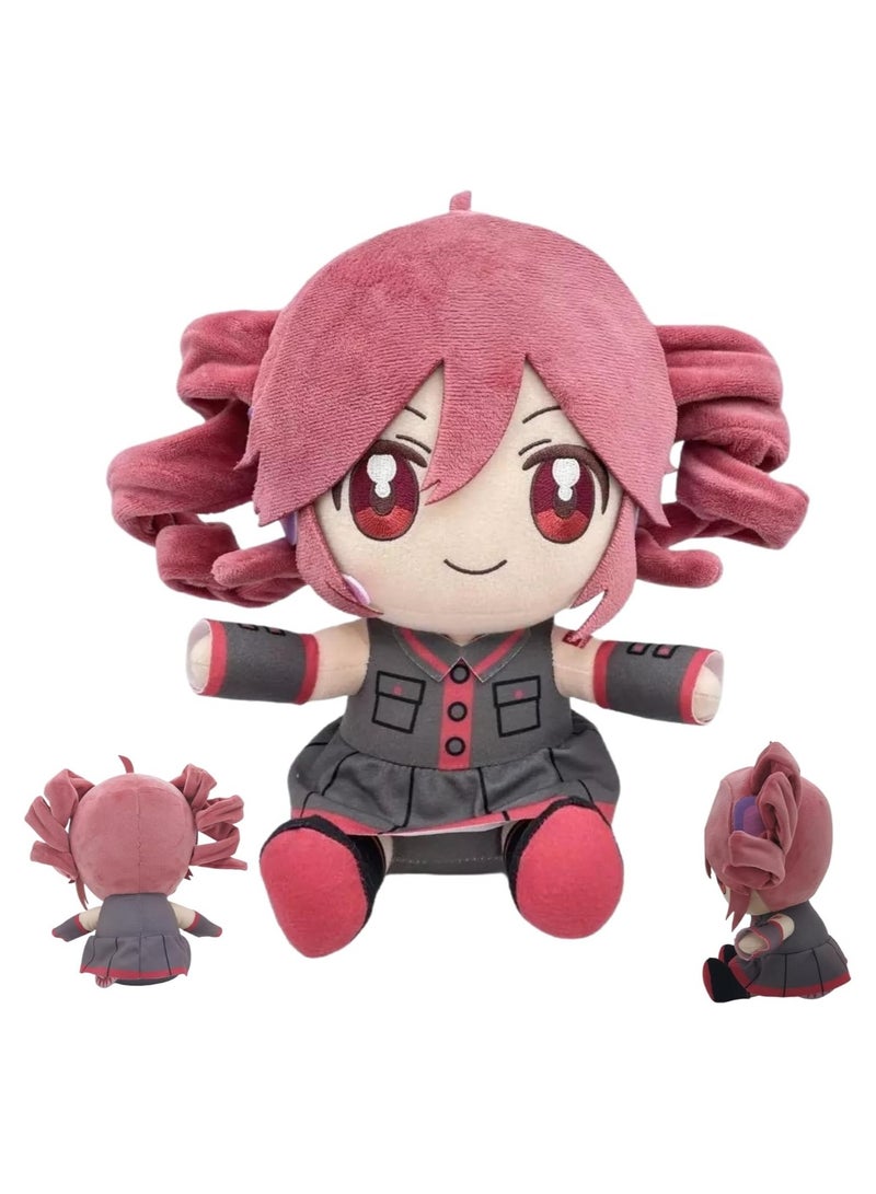 general 10-inch Kasane Teto Plush Toy, Teto Doll, Plush Doll Pillow Home Decor Virtual Character Music Soft Doll Gift - Image 1