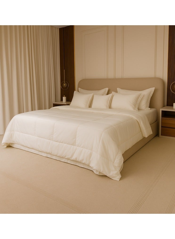 FoamZone Microfiber Comforter Bedding 10 PCs King Size 260x240 cm