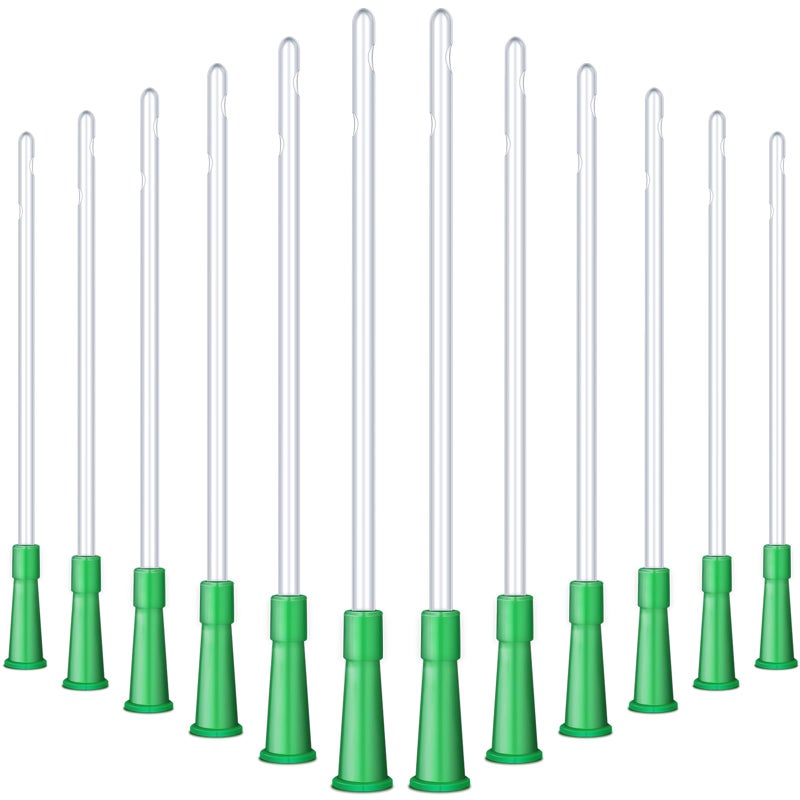 Nuanchu PVC Replacement Tubings Supplies Tubes Kit Clear Replacements Hose with Flexible Rounded End for Smooth Insert14 FR150 Pieces - Image 2