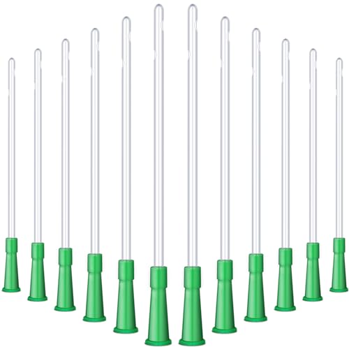Nuanchu PVC Replacement Tubings Supplies Tubes Kit Clear Replacements Hose with Flexible Rounded End for Smooth Insert14 FR150 Pieces - Image 1