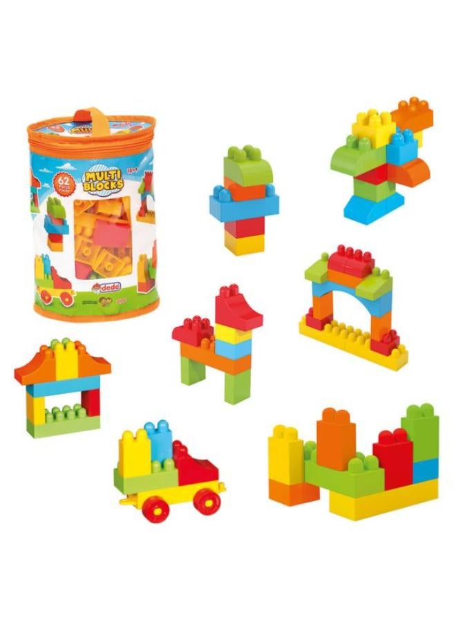 dede Multi Blocks 62 Pieces
