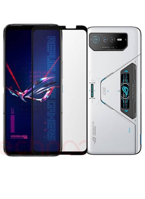 Full Coverage Tempered Glass Screen Protector For Asus ROG Phone 6 Pro
