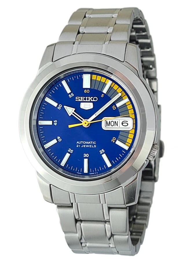 Seiko Classic 21 Jewels 38 mm Stainless Steel Watch for Men SNKK27K1 - Image 1