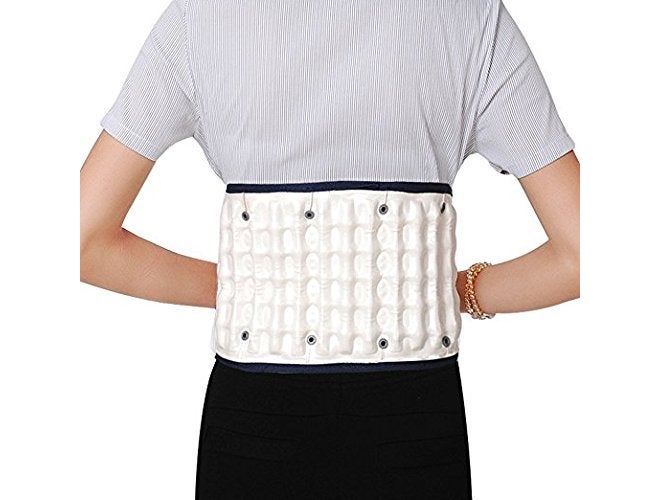 JERN Decompression Back Relief Belt Waist Lumbar Brace Spinal Inflatable Traction large Size - Image 3