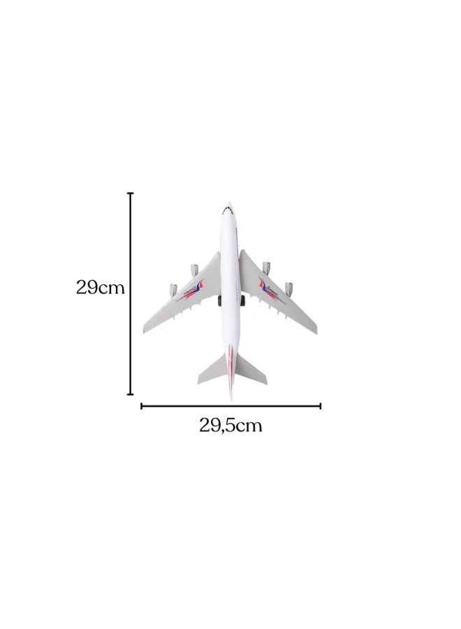 طائرة ركاب Superior Air Bus للأطفال – لعبة طائرة واقعية مزودة بإضاءة وأصوات، لعبة تعليمية لعشاق الطيران - Image 3