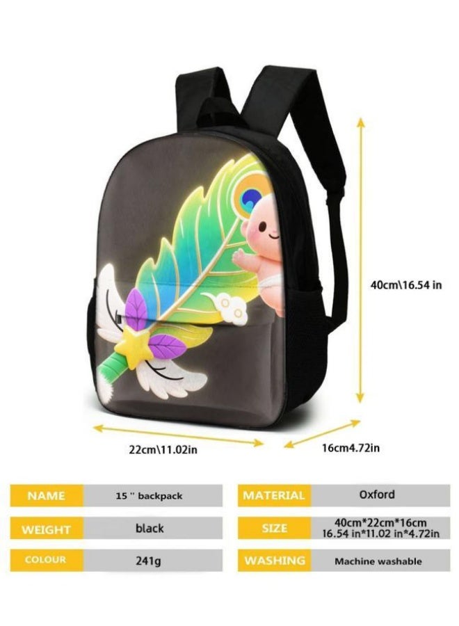 Bright Li Fire Fashion is unlimited! Cartoon bag three-piece set, suitable for a variety of scenes for students and teenagers (available for students, children, friends on outings, mountain climbing, schooling, etc.) - 50 - Image 5