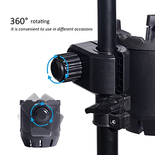 EASICOZI Microphone Stand Cup Holder with Phone Holder, Universal 2-in-1 Drink Bottle Holder for Music Mic Stand - Image 4