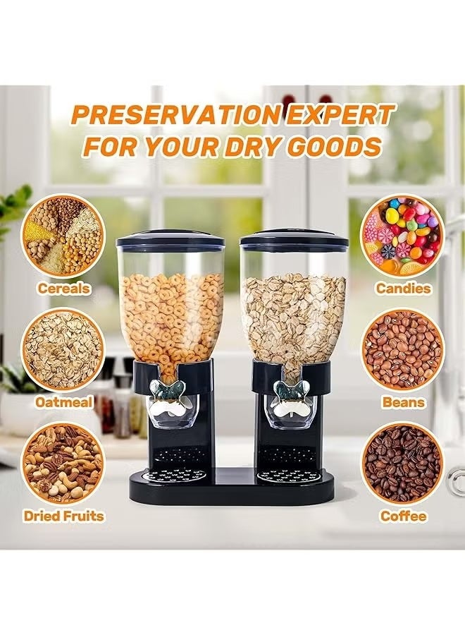 جرين تايجر علبة موزع حبوب كبيرة السعة محكمة الإغلاق لحفظ الأطعمة الجافة - Image 4