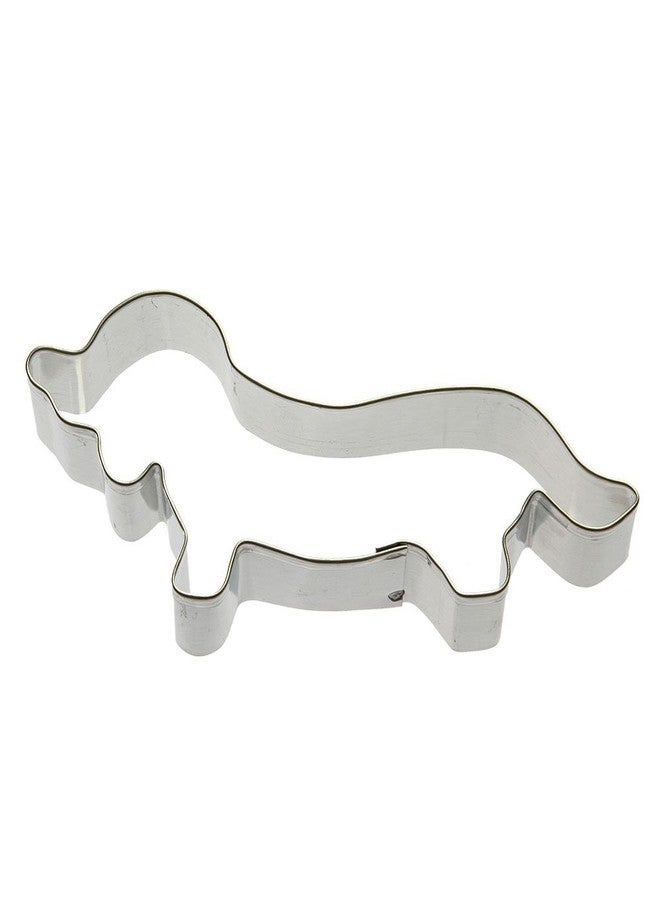 Foose Dachshund Cookie Cutter 5.5 Inch - Made in the USA – Foose Cookie Cutters Dachshund Cookie Mold (Tin Plate Steel) - Image 1