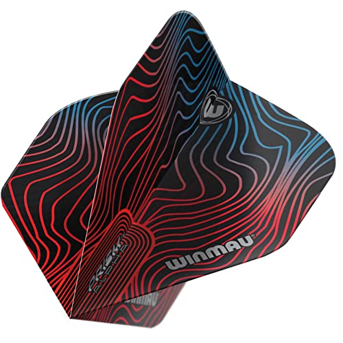 WINMAU Prism Alpha Solar Design Dart Flight Packs - 3 sets per pack (9 flights in total) (Plain Mixed) - Image 4