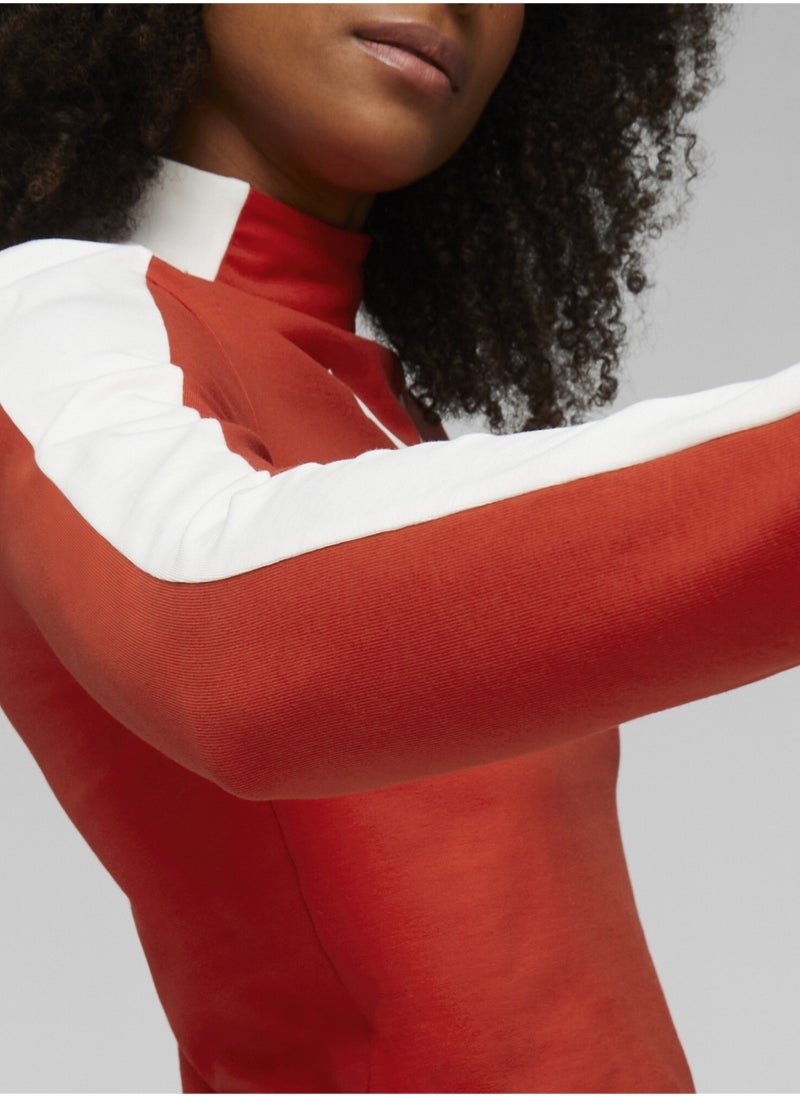 بوما - تيشيرت للنساء T7 Cropped Slim Long Sleeve - Image 1