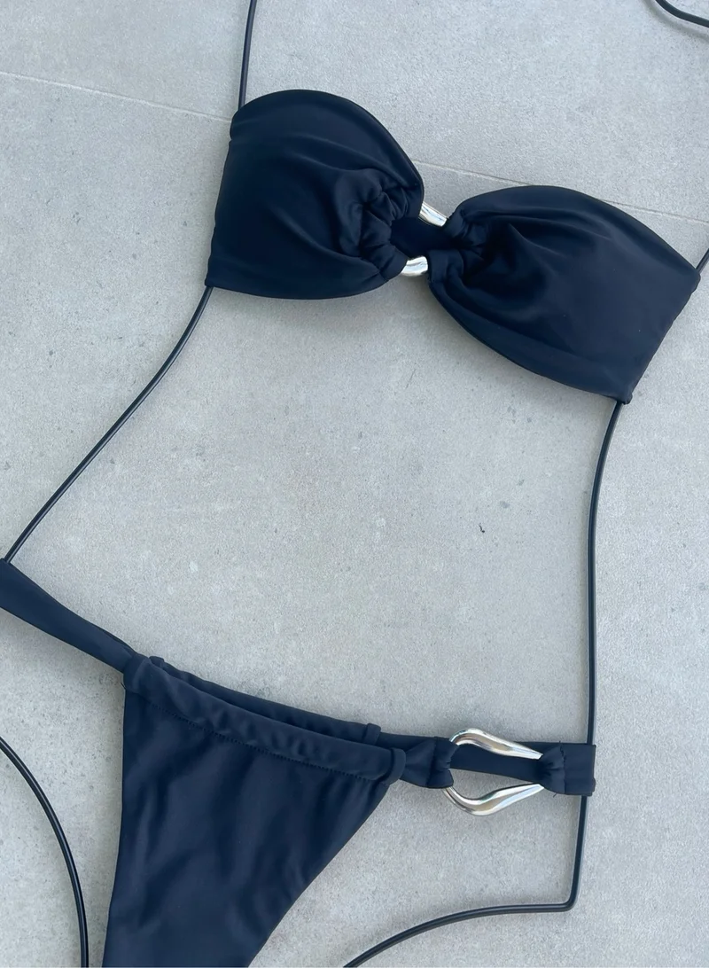 Itty Bitty Kinis Scorpio Kini Black (Top)