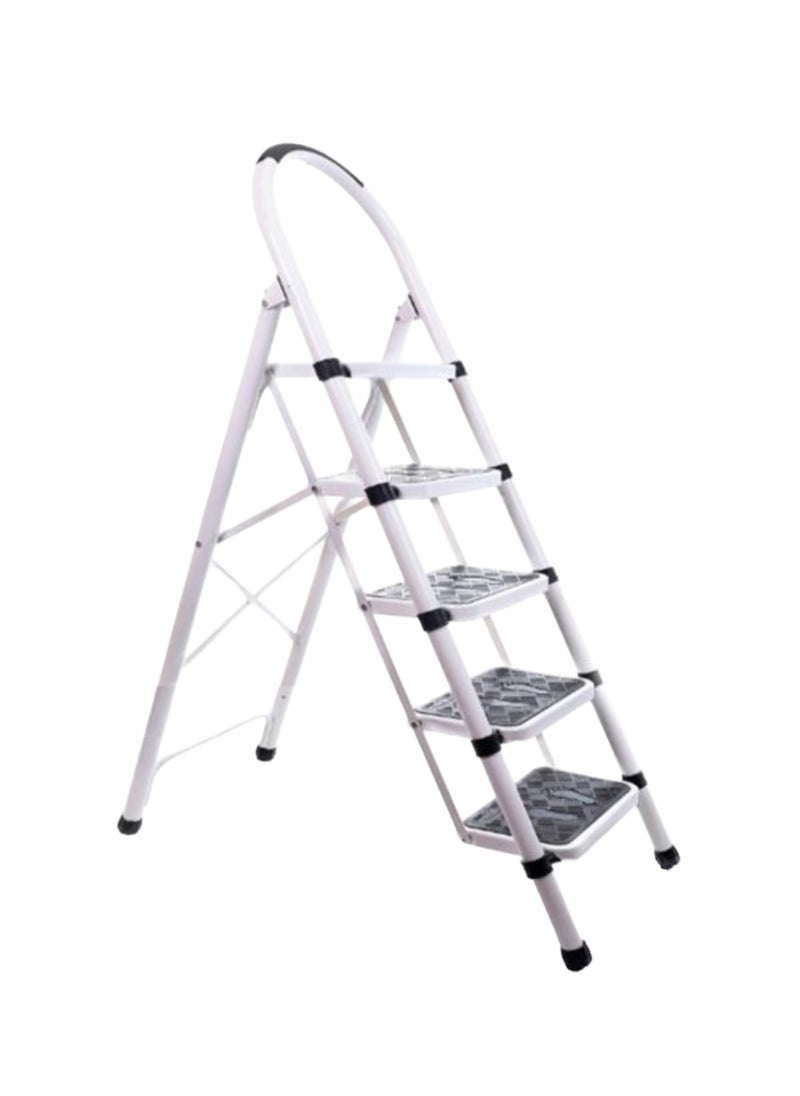 Home Ladder Metal 5 Steps for Heavy duty Usages and Heavy weights - White - pzsku/Z23497A3BCB871E6F55FCZ/45/_/1740629591/8c933562-9b0d-4b52-8293-ab854a83f841