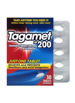 Tagamet Tagamet, HB200 Acid Reducer, 200 mg, 30 Tablets  - Image 1