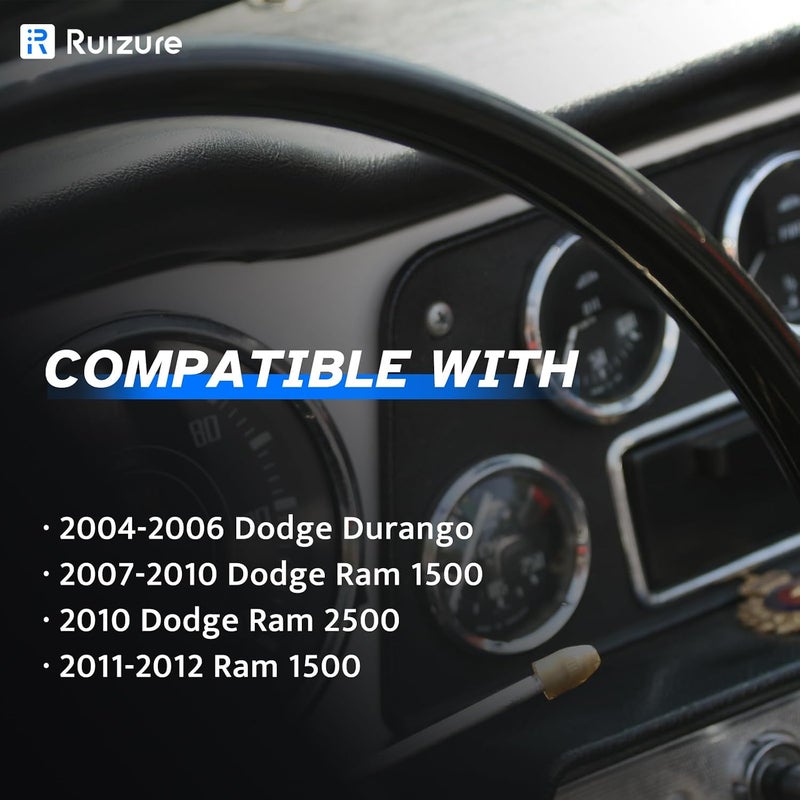 Ruizure مستشعر سرعة العجلة الخلفي لنظام ABS، الجانب الأيسر أو الأيمن، مناسب لسيارات Dodge Ram 1500 من 2007 إلى 2012، وDodge Durango من 2004 إلى 2006، جانب السائق أو الراكب، ALS257، قطعتان، ALS257 - Image 2