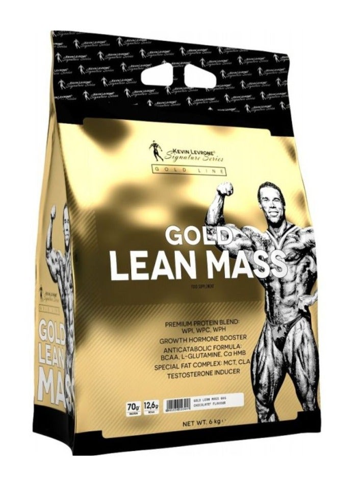 KEVIN LEVRONE Gold Lean Mass Chocolate Flavor 6kg - Image 1