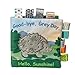 Mary Meyer Taggies Touch Feel Soft Cloth Book with Crinkle Paper Squeaker 6 x 6Inches Heather Hedgehog - Image 3
