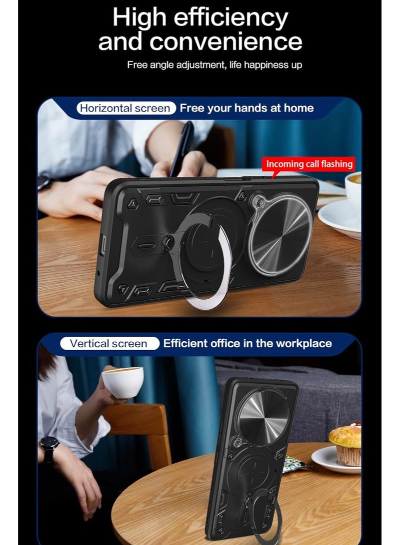 Compatible with Honor X9C Case.with Slide Camera Lens Cover Compatible with Honor X9C Case