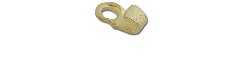 Tandy Leather Lace Hooks Brass 10/pk 1234-01 - Image 3