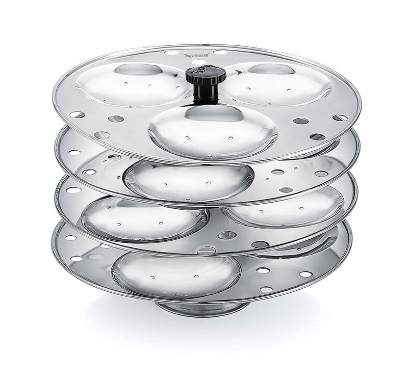 Marwall Stainless Steel Big Idli Stand (3 Idli x 4 Plates) - Image 1