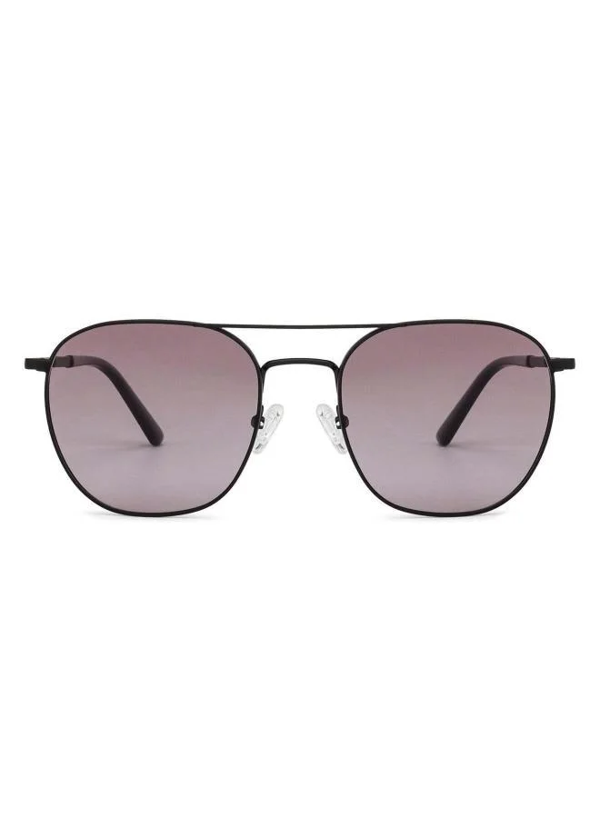 John Jacobs John Jacobs | Polarized & UV Protection Sunglasses For Men & Women | Black Pink Gradient Full Rim Square Medium (Size-55) JJ S12960-C3