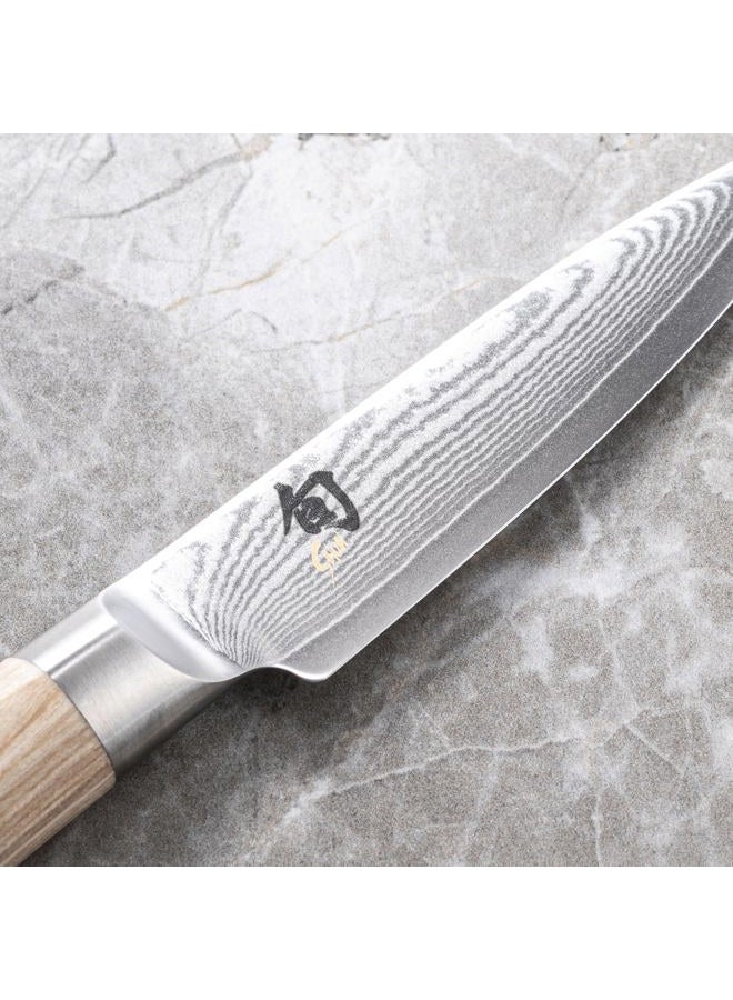 Shun Cutlery Classic Blonde Paring Knife 3.5", Small, Nimble Cooking Knife For Peeling, Coring, Trimming And More, Precise Cutting Knife, Handcrafted Japanese Kitchen Knife - Image 4