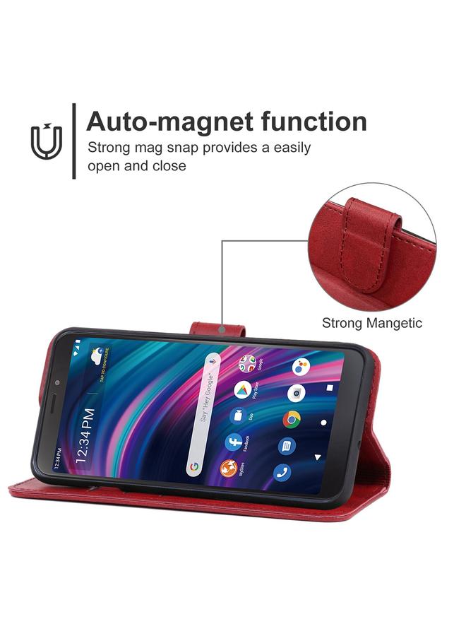 S-TOP Case For BLU View 3 B140DL Leather Phone Case - Image 4