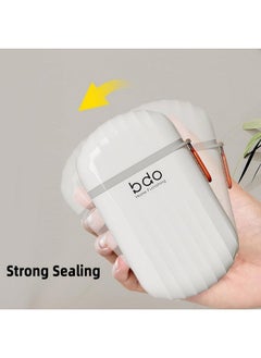 Travel Soap Case Soap Box Waterproof and Leakproof, Strong Sealing Soap case with Lid Including Convenient Handle for Travel, Bathroom, Camp, Outdoor(White) - pzsku/Z234A7C83435C00BD3543Z/45/_/1725265777/72e88496-cc1e-419d-ae51-020bc6123fc6