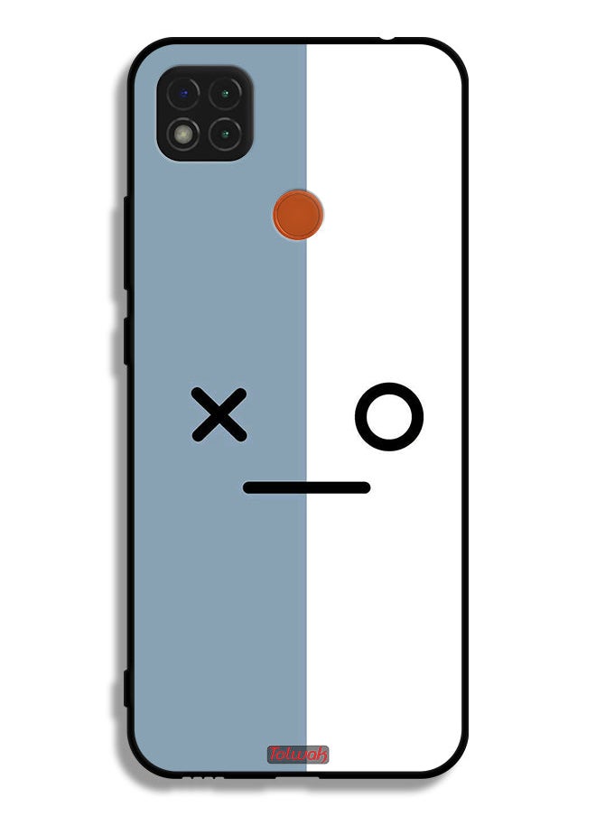 Tolwak Xiaomi Redmi 9C Protective Case Cover Face Icons  - Image 2