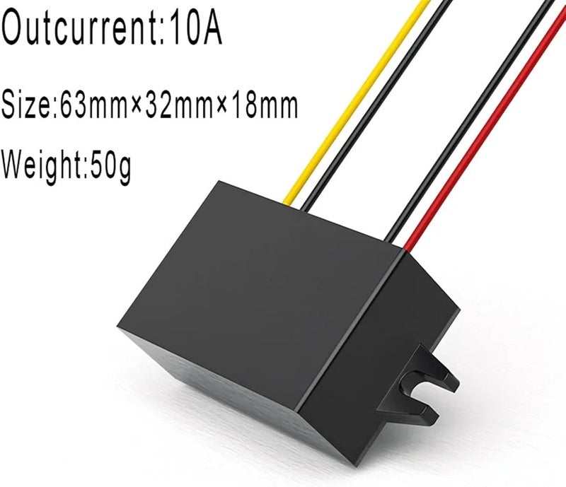 DC-DC Converter Step Down 12V24V to 6V 1A 2A 3A 5A 8A 10A Converter Voltage Converter 12V to 6V Power Inverter for car(ZS-12V24V to 6V 10A) - Image 2