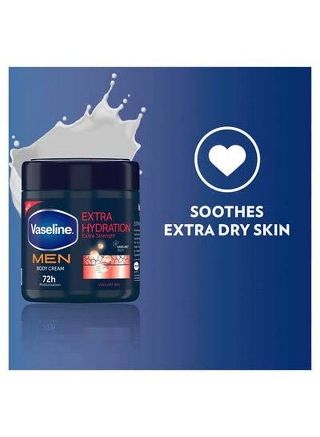 Vaseline Men Extra Hydration Moisturizing Body Cream For Dry Skin 400 Ml - Image 4