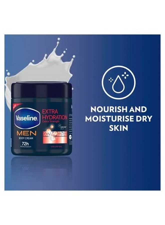 Vaseline Men Extra Hydration Moisturizing Body Cream For Dry Skin 400 Ml - Image 5