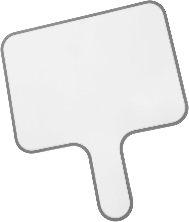 Bug proof seal Double Sided Handheld Dry Erase Board White Paddle with Gray Border Lightweight Erasable Writing Board for Classroom Interaction Voting Scoring and Quick Response in Sports Events Modern look Trendy budget practical design Easy store & transit build Scheduled warehouse deliver Diverse purchase plan Simple multi-feature universal build Easy clean surface Gulf approved global quality Trendy flexible practical build Salt resistant coating Popular practical build Upgraded classic design Permanent & temporary usable Trendy natural tone options Nationwide delivery Globally selected raw material Diverse operation compatible Multiple design variants Simplified versatile design Gulf market trial optimized design Cross part assemble fit Ready varied options Temp fluctuation resistant crafted quality Slow wear optimized quality - Image 1