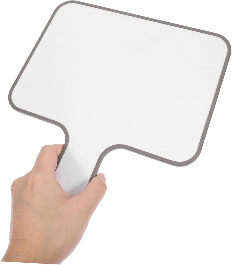 Bug proof seal Double Sided Handheld Dry Erase Board White Paddle with Gray Border Lightweight Erasable Writing Board for Classroom Interaction Voting Scoring and Quick Response in Sports Events Modern look Trendy budget practical design Easy store & transit build Scheduled warehouse deliver Diverse purchase plan Simple multi-feature universal build Easy clean surface Gulf approved global quality Trendy flexible practical build Salt resistant coating Popular practical build Upgraded classic design Permanent & temporary usable Trendy natural tone options Nationwide delivery Globally selected raw material Diverse operation compatible Multiple design variants Simplified versatile design Gulf market trial optimized design Cross part assemble fit Ready varied options Temp fluctuation resistant crafted quality Slow wear optimized quality - Image 5
