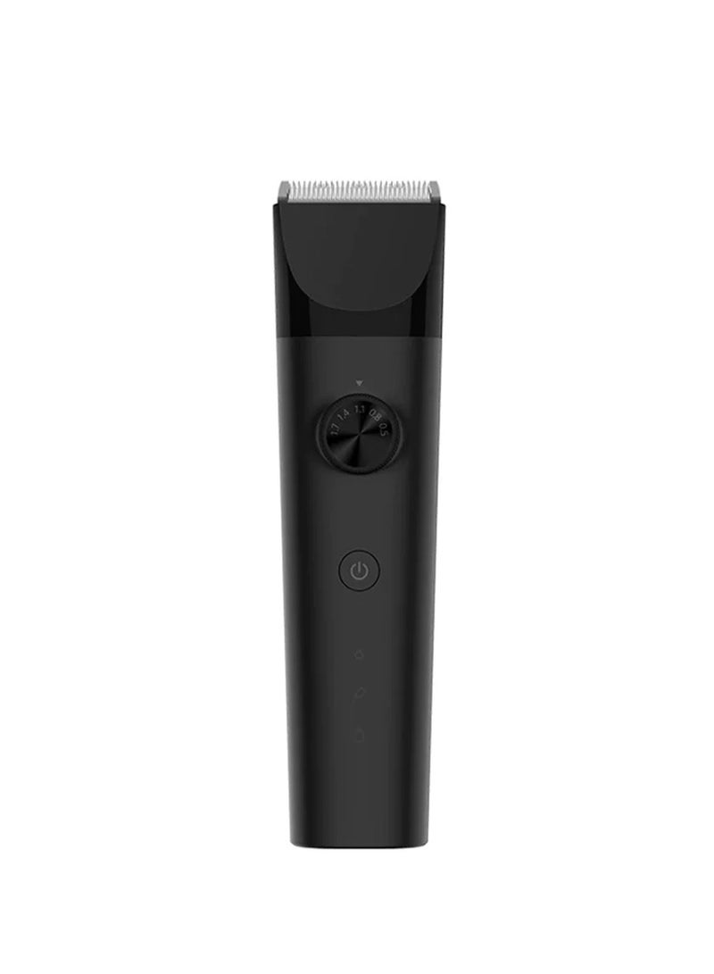 Xiaomi Haircut Clipper Durable Cordless Waterproof Power Hair Trimmer With 180min Long Endurance 2200mAh Capacity Battery, Low Noise Sharp Hair Shaver with Titanium Coated Ceramic Knifecut - Black - Image 1