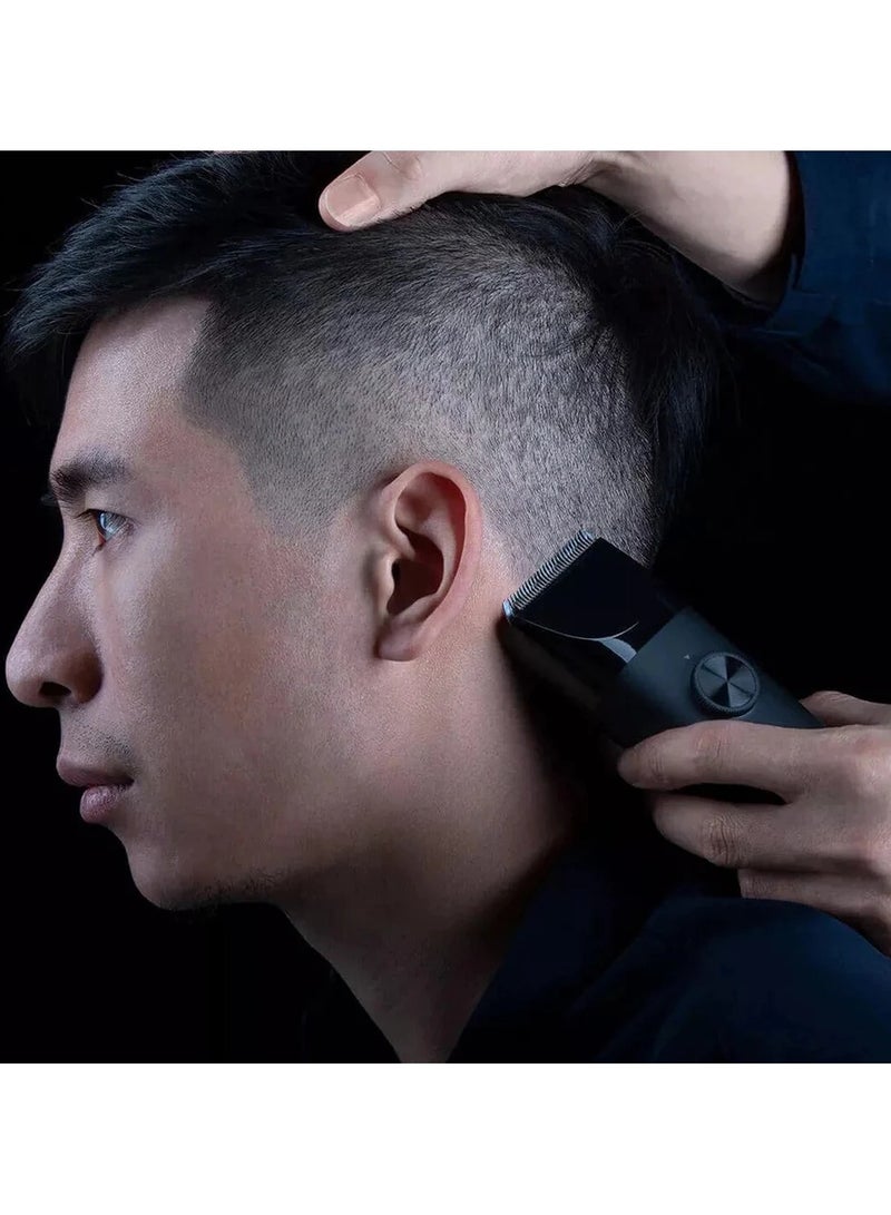 Xiaomi Haircut Clipper Durable Cordless Waterproof Power Hair Trimmer With 180min Long Endurance 2200mAh Capacity Battery, Low Noise Sharp Hair Shaver with Titanium Coated Ceramic Knifecut - Black - Image 3