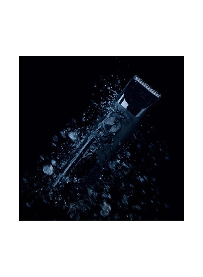 Xiaomi Haircut Clipper Durable Cordless Waterproof Power Hair Trimmer With 180min Long Endurance 2200mAh Capacity Battery, Low Noise Sharp Hair Shaver with Titanium Coated Ceramic Knifecut - Black - Image 5