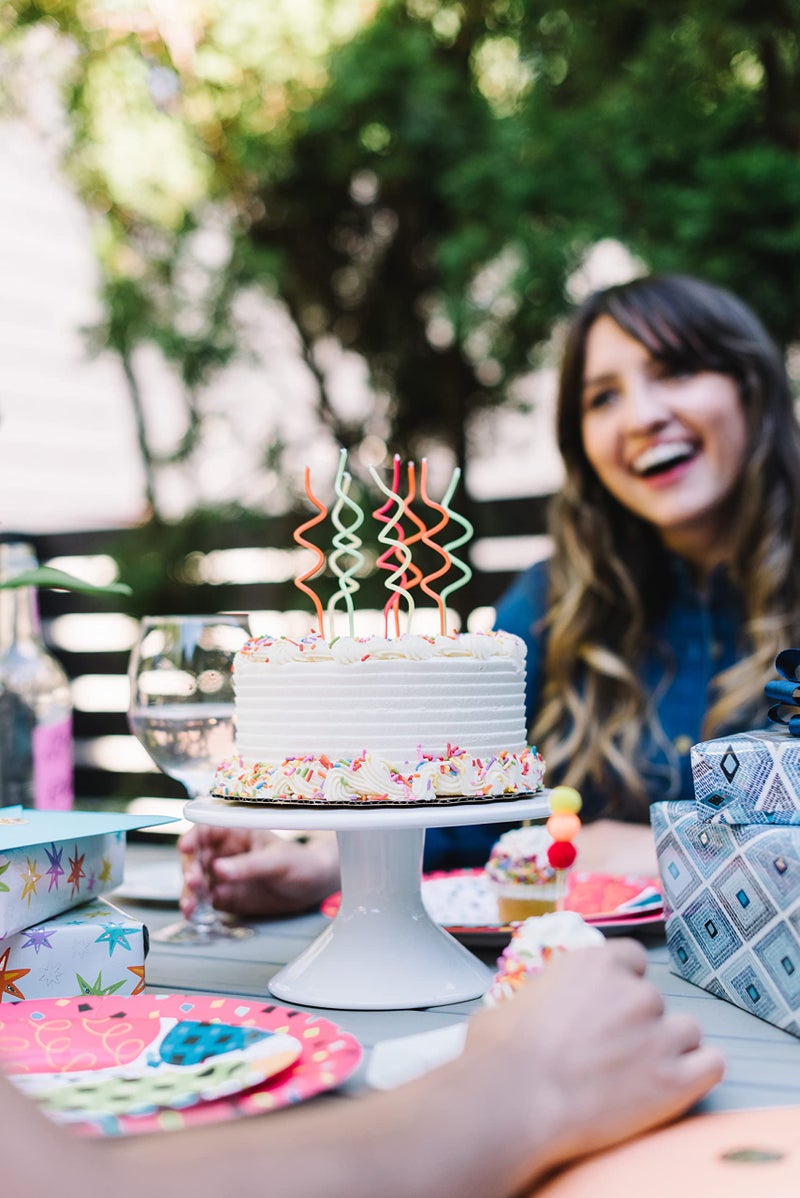 Papyrus Birthday Candles, Green, Yellow, Orange & Red Swirl (12-Count) - Image 5