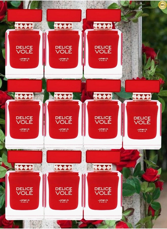 Johan.B Paris 10 Pieces Delice Vole Johan B Paris Perfume EDP 85ML  - Image 1